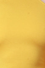 Stretchy Knit One Cold Shoulder Midi Dress