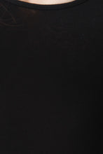 Simple Jersey Knit Long Sleeve Jumpsuit