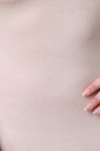 Simple Jersey Knit Long Sleeve Jumpsuit