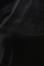 Smooth Velvet Cutout Long Sleeve Top