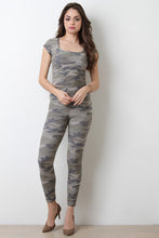 Camouflage High Waist Leggings