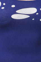 Distress Double Layer Midi Dress