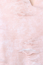 Distressed Raw V-Neck Crop Top