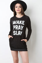 Wake Pray Slay Mini Dress