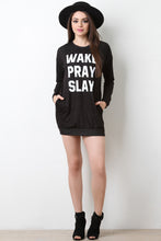 Wake Pray Slay Mini Dress