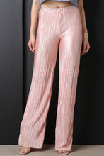 Accordion Pleated Palazzo Pants