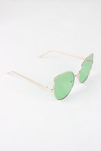 Wire Framed Cat Eye Sunglasses
