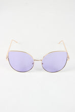 Wire Framed Cat Eye Sunglasses