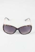 Semi-Round Lens Silhouette Sunglasses