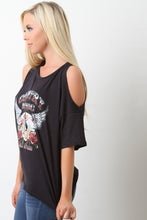 Cold Shoulder Country Music Graphic Tee